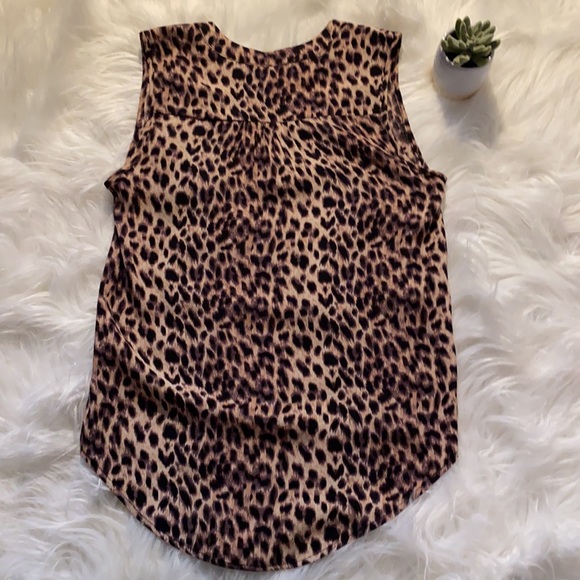 Stitch Fix 41 Hawthorn Leopard V-Neck Dress Tank - Picture 2 of 5